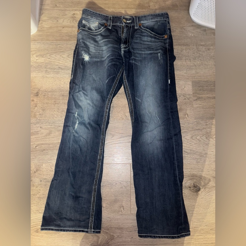 Big star buckle men’s pioneer boot denim jeans 31R